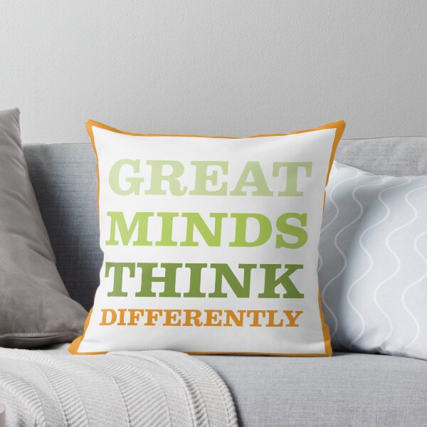 Item preview, Great Minds Think Differently designed and sold by spicypup.