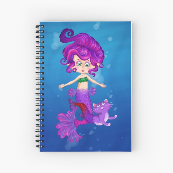 Juno and Violet Spiral Notebook