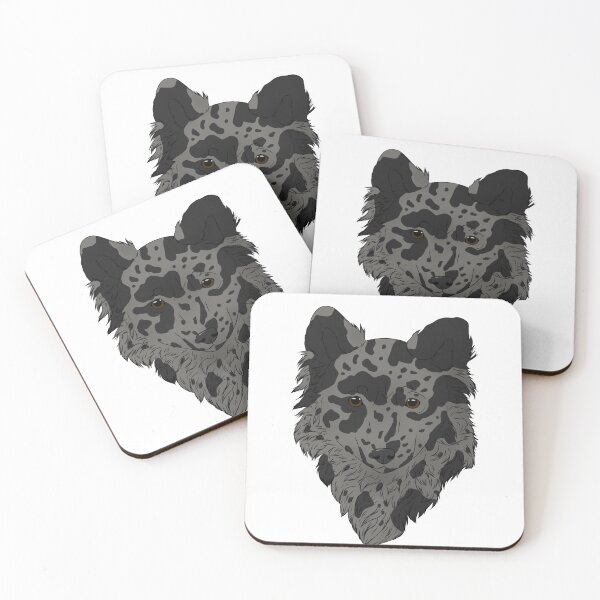 Item preview, Mudi - Black Merle designed and sold by Cynthiaetal.