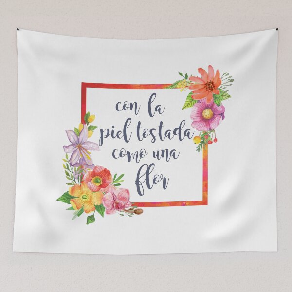 Item preview, Piel tostada como una flor designed and sold by Andreaigv.