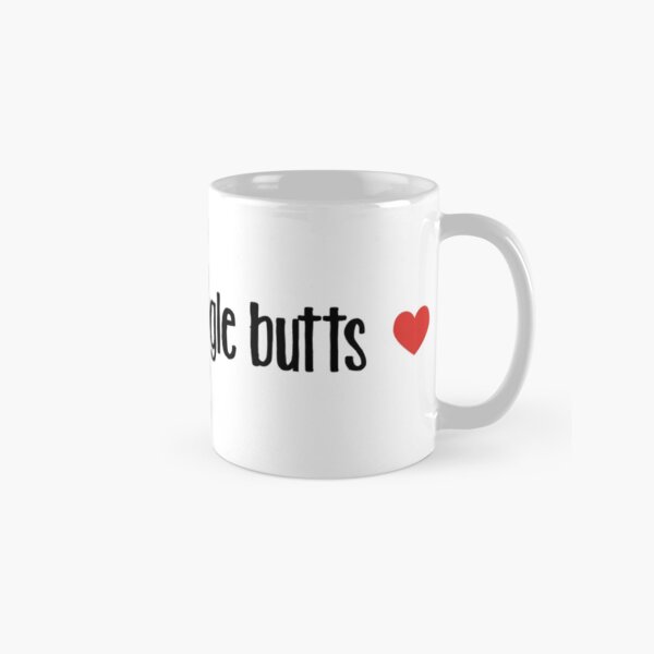 Item preview, I heart wiggle butts decal stickers - dog wiggle butt decal - happy dog love designed and sold by smooshfaceutd.