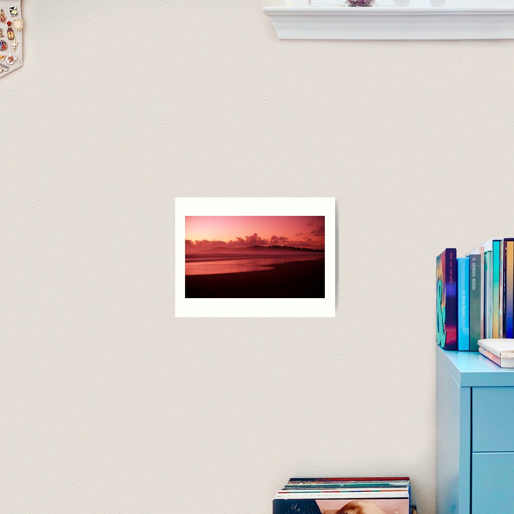 Pinatubo-coloured sunrise Art Print
