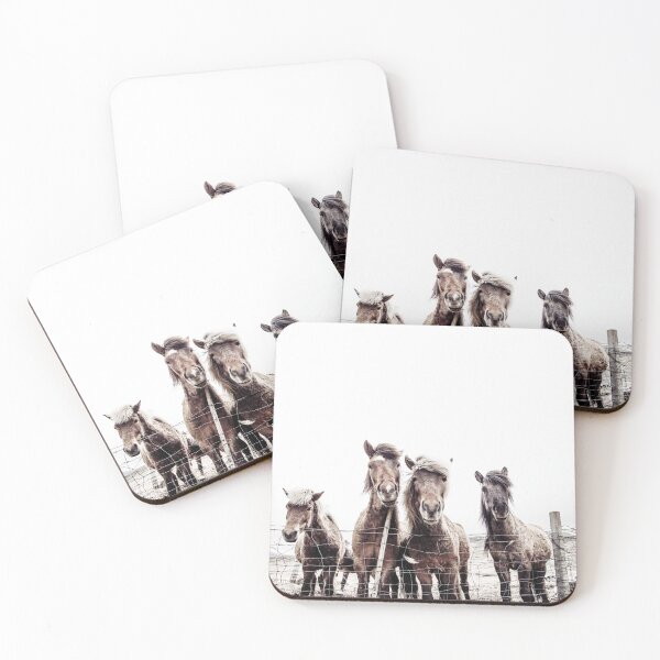 Item preview, ICELAND HORSES FAXI AND FIFI by Monika Strigel designed and sold by SunlightStudios.