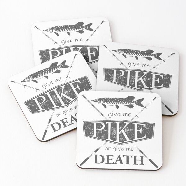 Item preview, Give Me Pike or Give Me Death - Fishing designed and sold by plaidshirtdesig.
