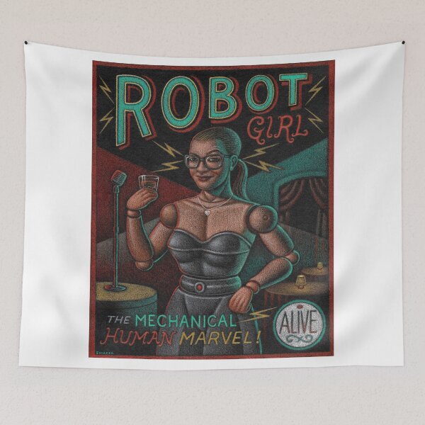 Item preview, Robot Girl designed and sold by Thomas Sciacca.
