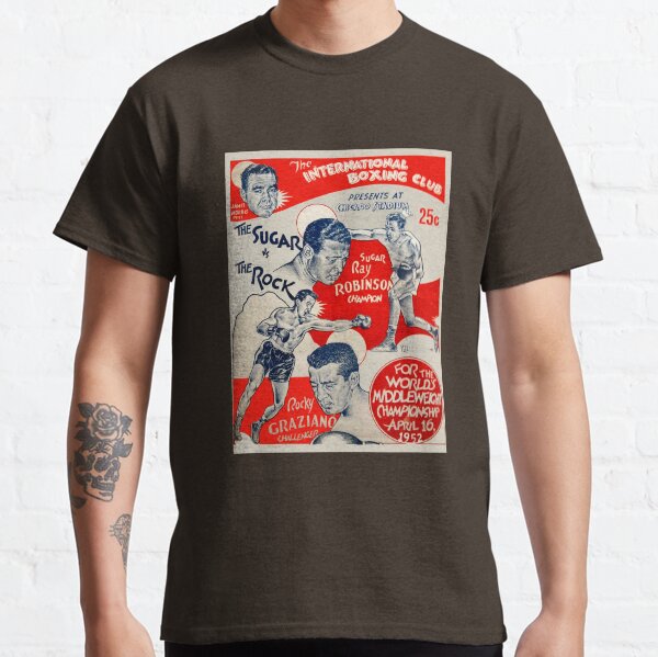 1952 Vintage Boxing Poster Classic T-Shirt