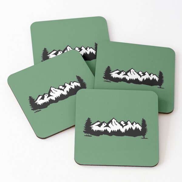 Item preview, Mountains, forest, nature designed and sold by claudiasartwork.