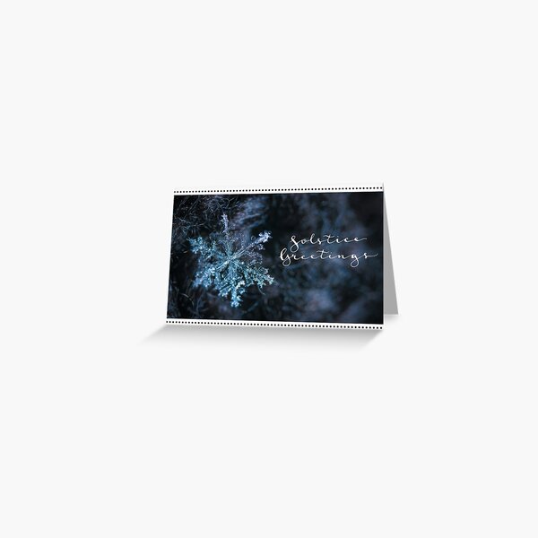 Solstice Greetings Greeting Card