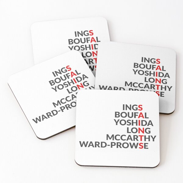 Item preview, Southampton 2019/20: 'Saints' spelt using player names designed and sold by amzyydoodles.
