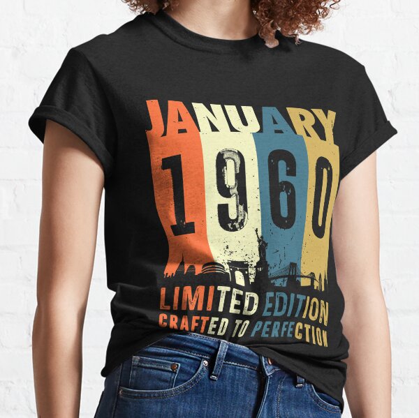 50th 18th Birthday Personalised Birthday Tshirt Custom Limited 1995 Edition T-Shirt 30th 40th Birthday Gift 60th Birthday Gift