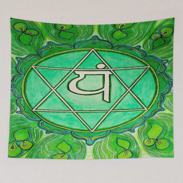 Item preview, Heart Chakra Crystal Grid designed and sold by HaleyRoseCo.