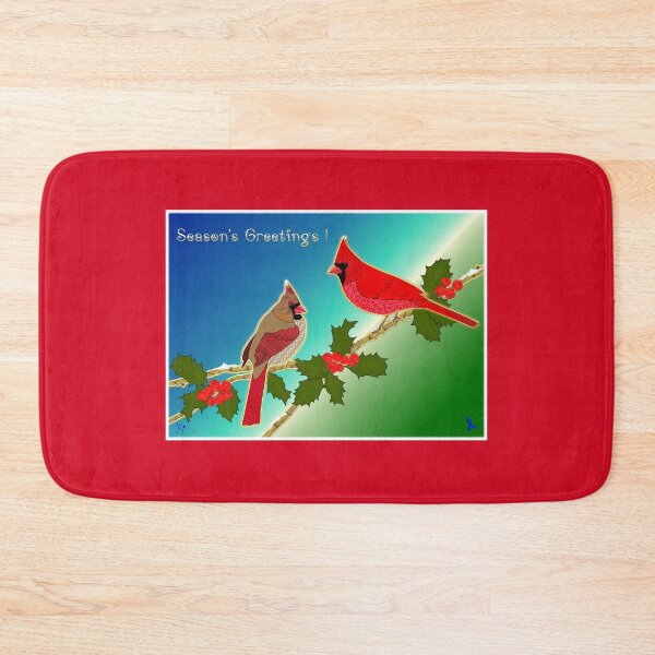 Item preview, Cardinals on Holly Branch by Jill Thompson designed and sold by Millions Missing Canada.
