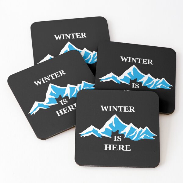 Item preview, Mountains - winter is here designed and sold by claudiasartwork.