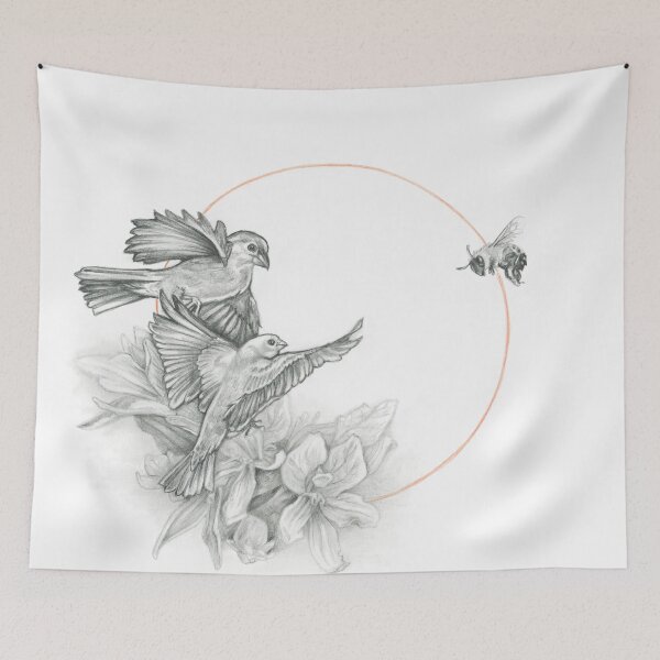 Item preview, Birds and Bees designed and sold by Rebecca Flaum.