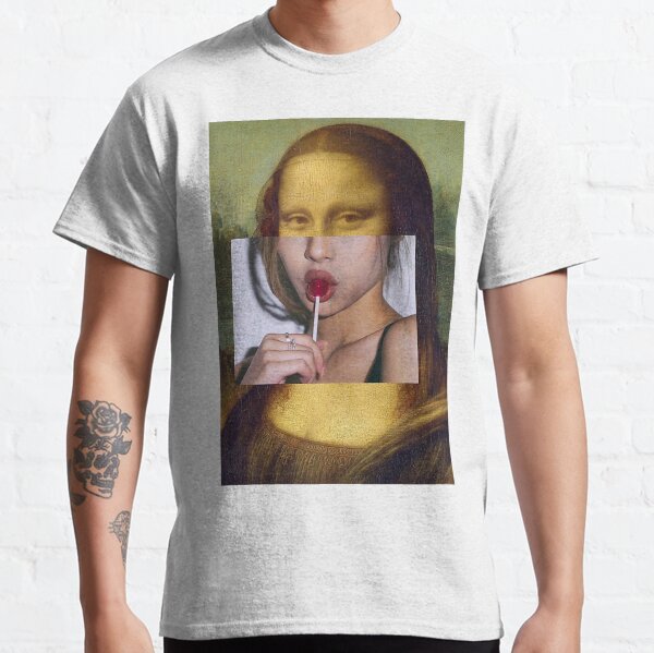 Mona Lisa Lolly Pop - Classic T-Shirt