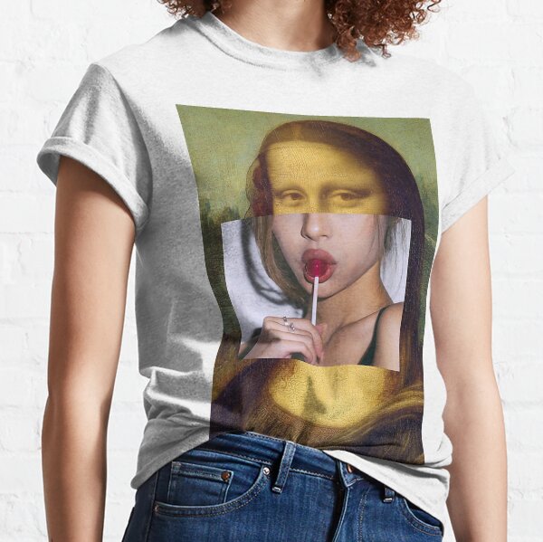 Mona Lisa T Shirts Redbubble - mr bean or mona lisa roblox