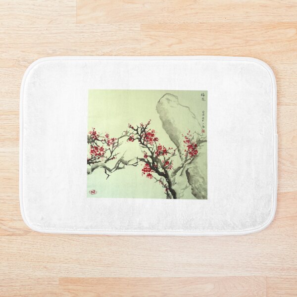 Item preview, Plum Blossom With Big Stone designed and sold by Birgit Moldenhauer.