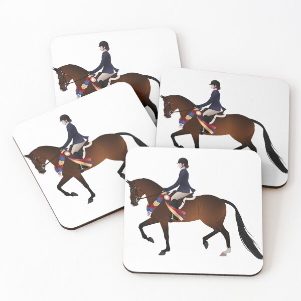 Item preview, Bay Arabian Show Horse and Rider - Equine Rampaige designed and sold by equinerampaige.
