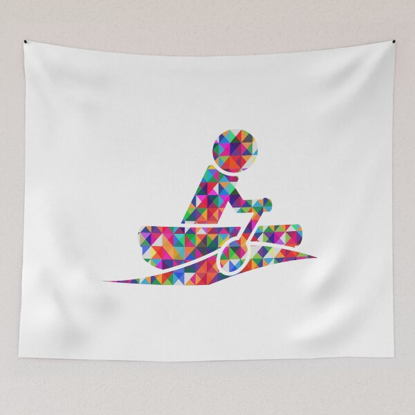 Item preview, Rowers Mosaic Colorful designed and sold by 1681830934131.