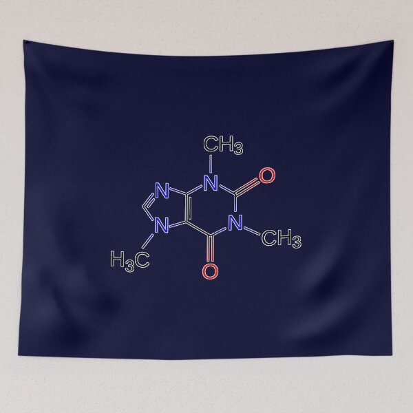 Item preview, Caffeine Molecule for Coffee and Science Lovers designed and sold by webdango.