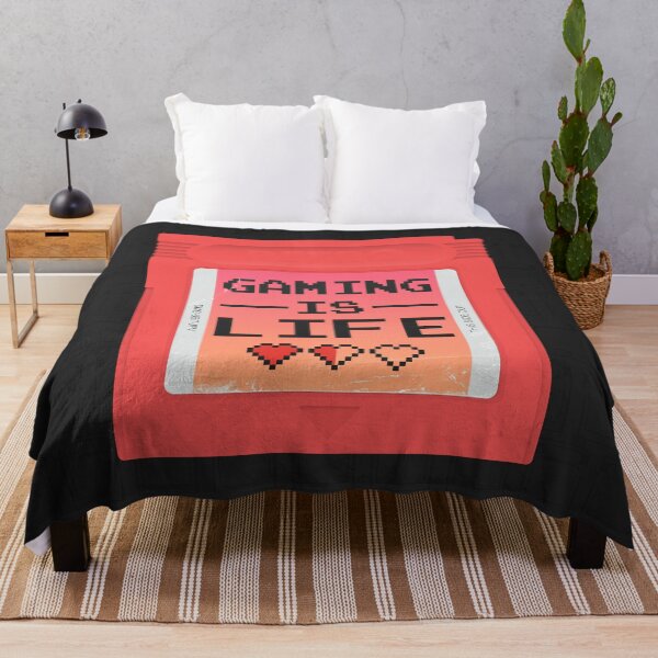 Item preview, Gaming is Life - Red - Black designed and sold by animinimal.
