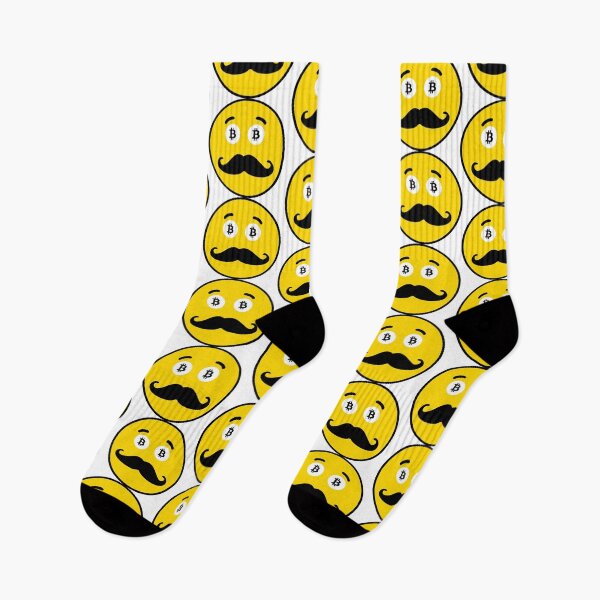 Aperçu de l'œuvre M. Bitcoin Moustache créée et vendue par TheBitcoinBug.