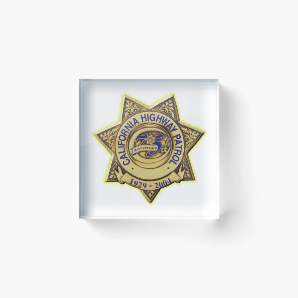 Item preview, CHP Anniversary Badge designed and sold by Lawrence Baird.
