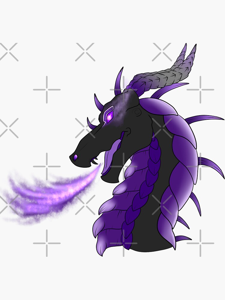 "Ender Dragon" Sticker for Sale by Tsukiyami | Redbubble