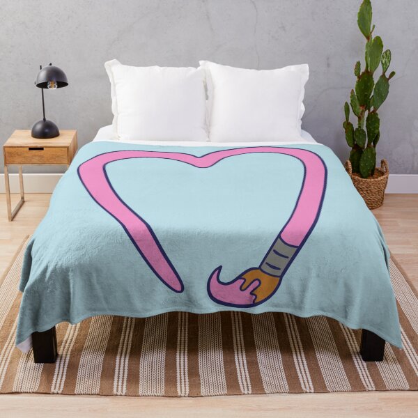 Item preview, Paintbrush Heart - Pink designed and sold by MOREDANKMEMES.