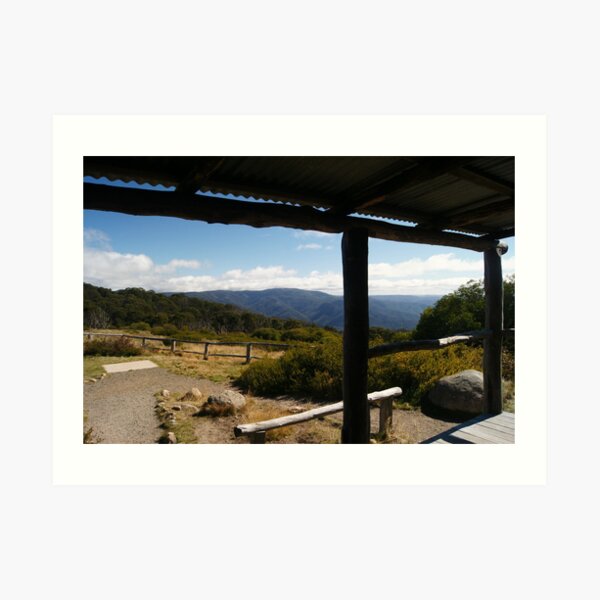 The View from Craigs Hut Magic Art Print