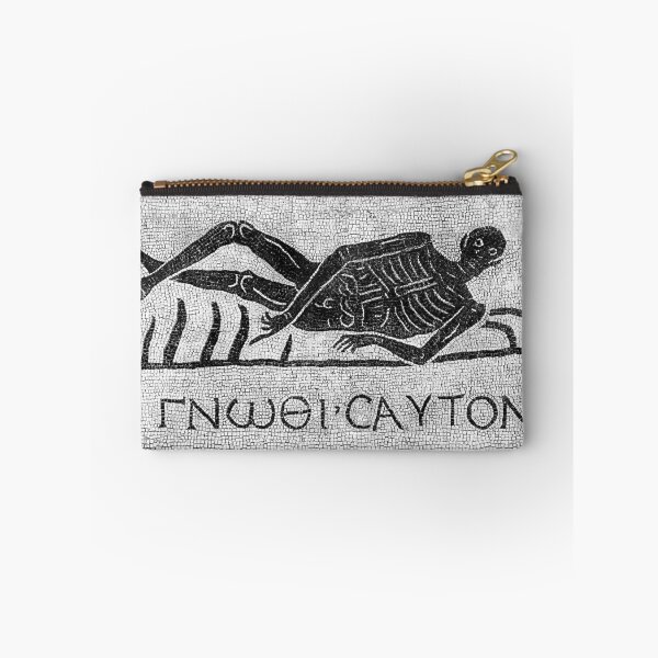 Item preview, Know Thyself - Roman Mosaic - Greek Text designed and sold by emovendo.