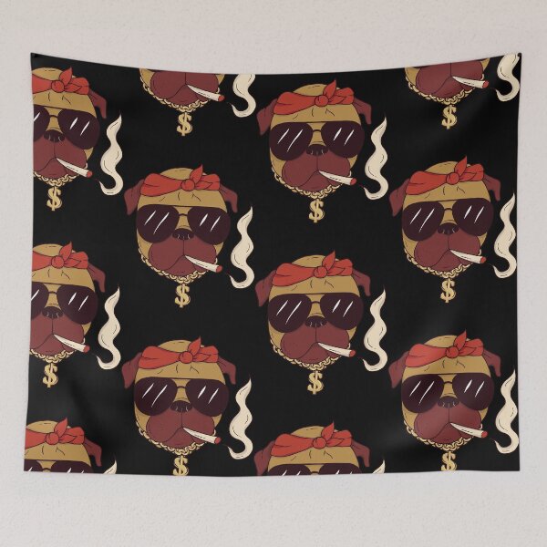 Item preview, thug pug  designed and sold by pirminio.