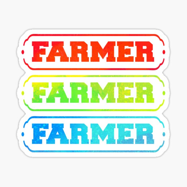 Ranch Simulator logo Sticker for Sale by XNIO