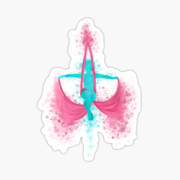 Aerial Arts - Aerial Silks 2 Sticker