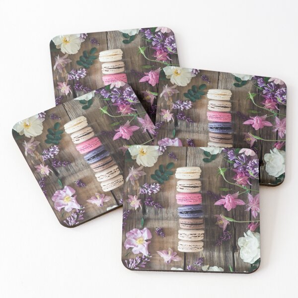 Item preview, Macaroons & Pink Flower Petals designed and sold by newburyboutique.