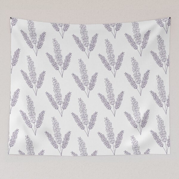 Item preview, Lavender Line Drawing designed and sold by ArtsyJulez.