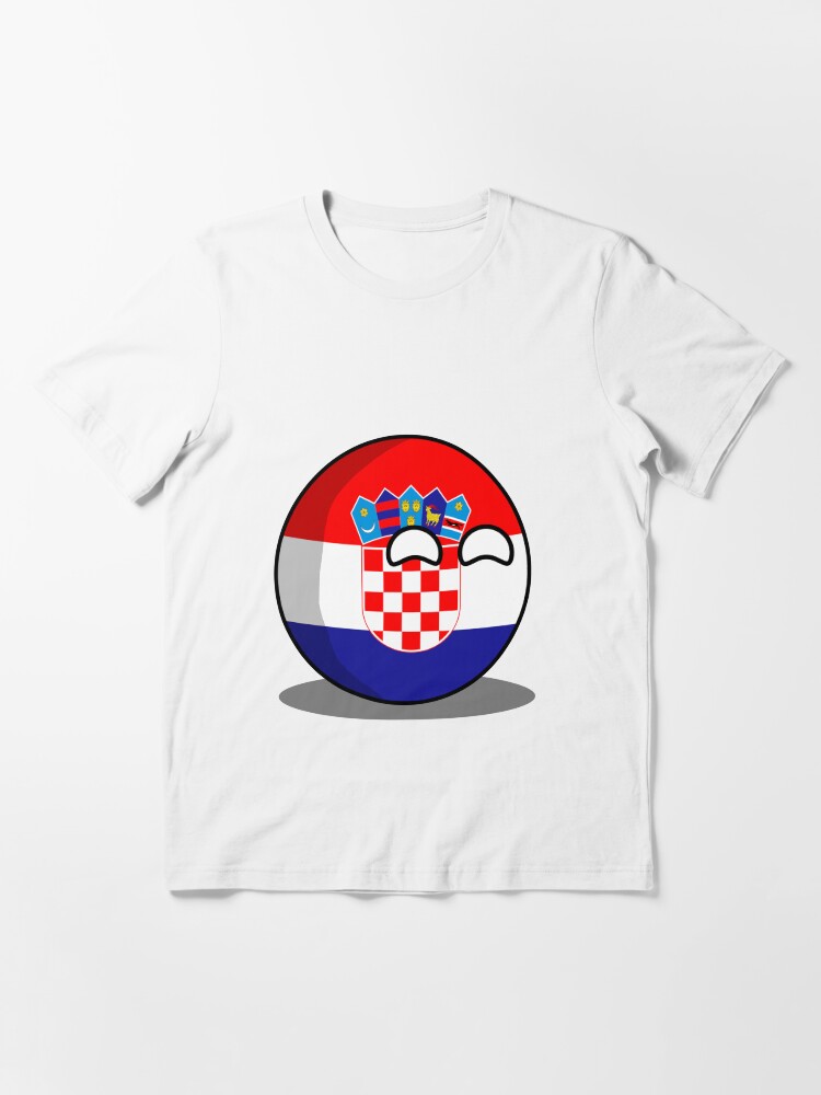 "Croatia CountryBall" T-shirt by DrawingAle | Redbubble