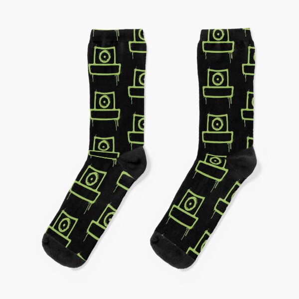 spray can verde Calcetines