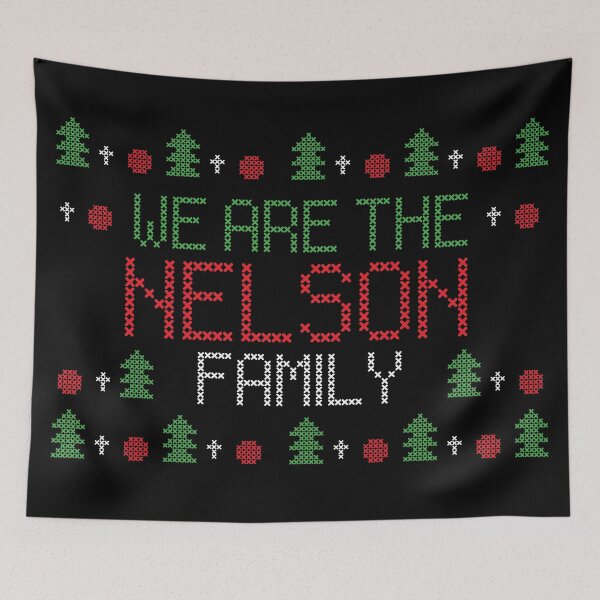 Item preview, We are The Nelson Christmas Family designed and sold by elhefe.