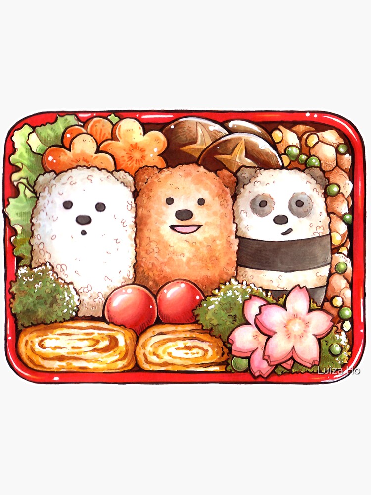 Bento Bears by teapotsandhats