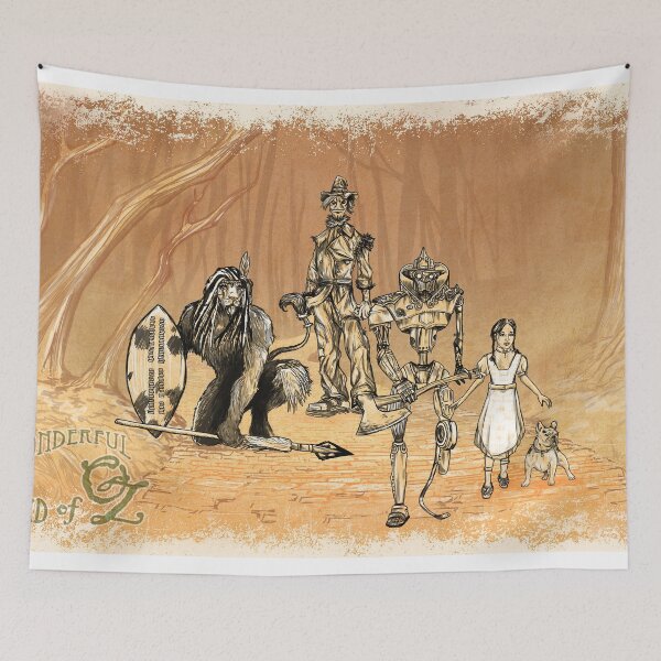 Item preview, wizard of oz illustration designed and sold by rainingcrow.