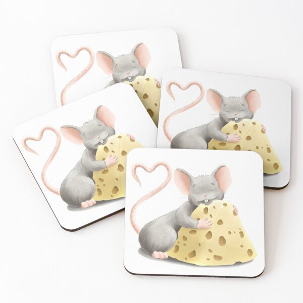Item preview, Cute mouse with cheeze designed and sold by tigerda.