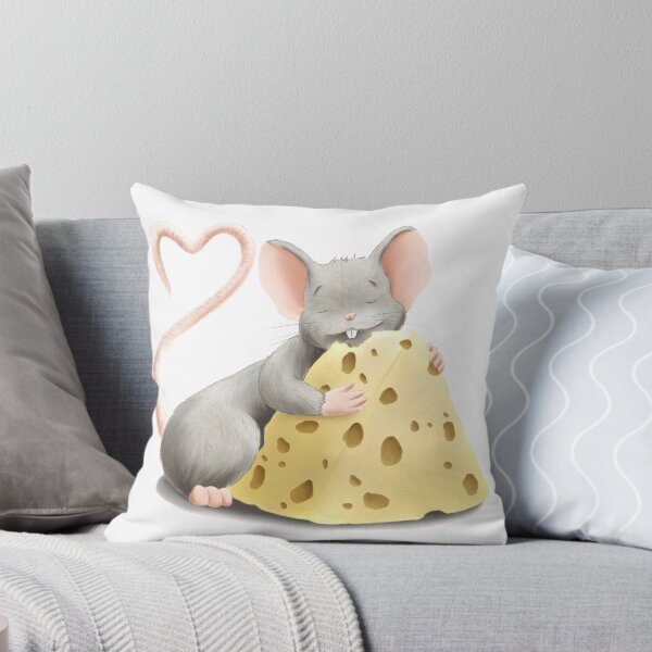 Item preview, Cute mouse with cheeze designed and sold by tigerda.