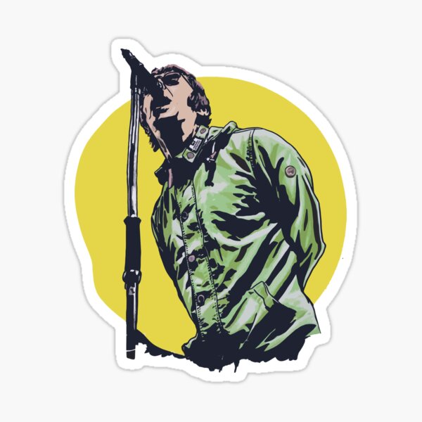 Liam Supersonic Sticker