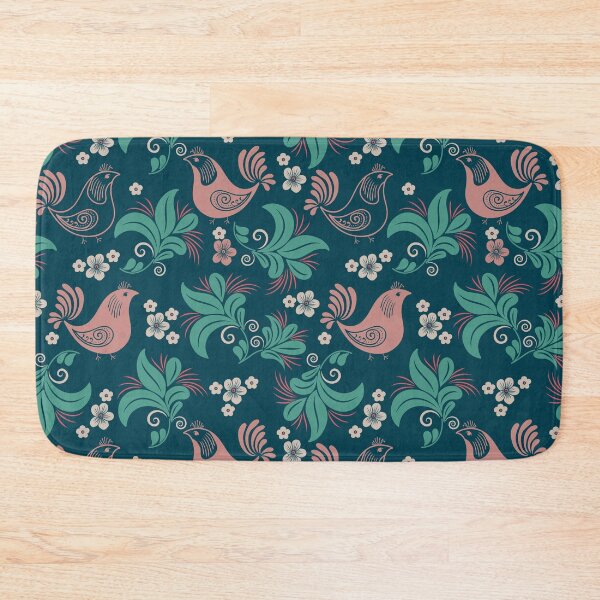 Item preview,  Teal Magical Forest Bird and Flowers iPhone case designed and sold by amethystdesign.