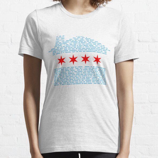 The Obvious Meaning Of The Chicago Flag T-Shirt - TeeHex