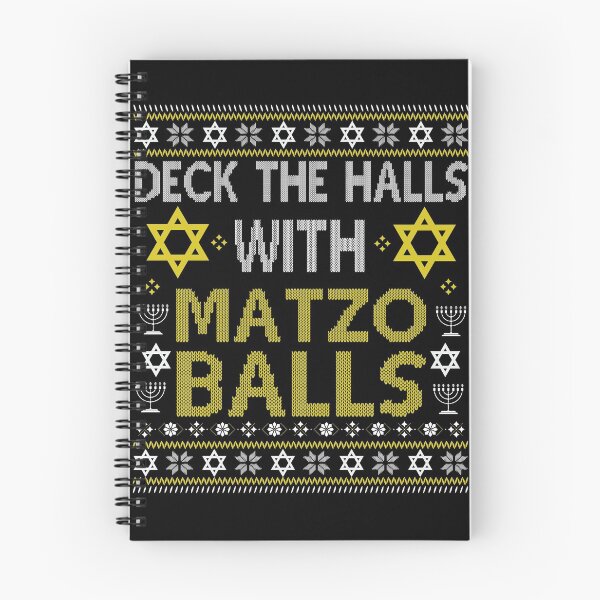 Item preview, Deck the Halls with Matzo Balls  designed and sold by ayion.