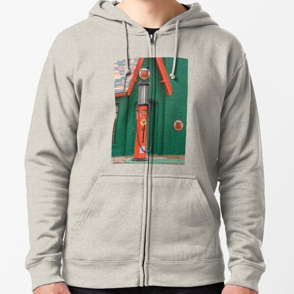 Phillips 66 With Ethyl Woolaroc Oklahoma Zipped Hoodie