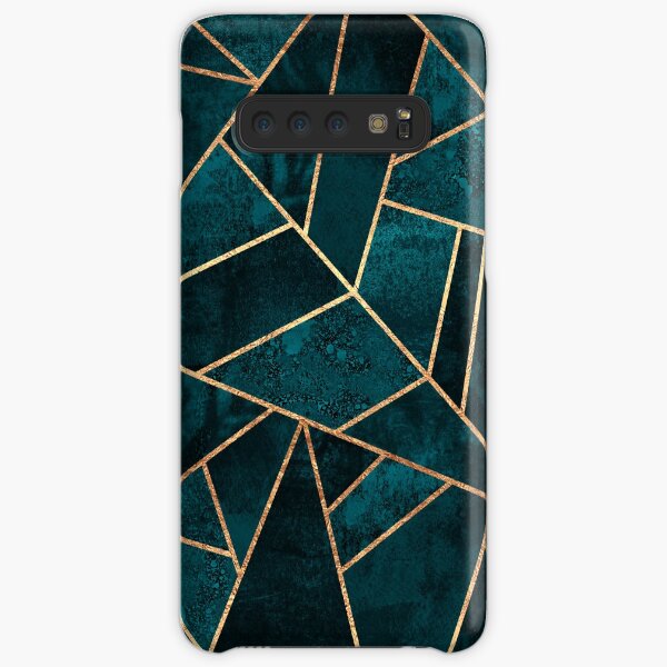 Deep Teal Stone Samsung Galaxy Snap Case