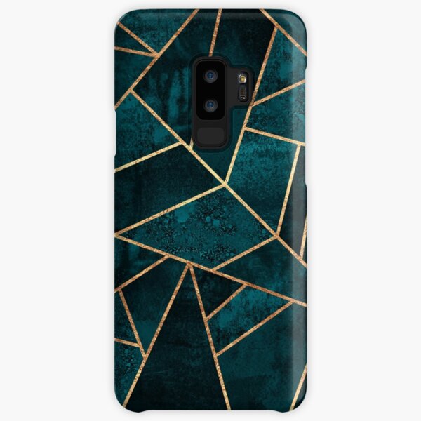 Deep Teal Stone Samsung Galaxy Snap Case